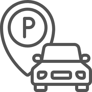 Secure parking facility at Shri Maheshanand Soham Ashram